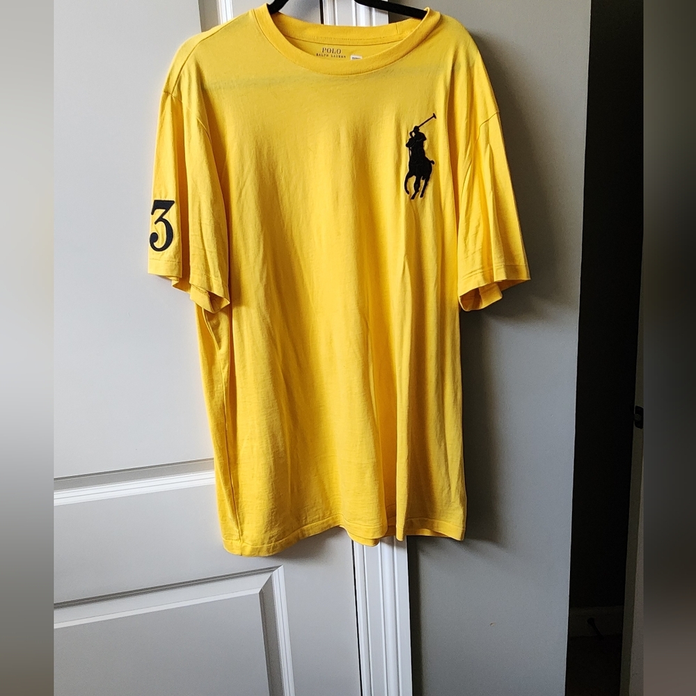 Polo by Ralph Lauren Yellow Short Sleeve Tee